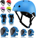 Kids Bike Helmet Set for Ages 3-8 - Adjustable Multi-Sport Protection