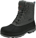 NORTIV 8 Men's Waterproof Winter Snow Boots AVENUE - Warm to -25F when
