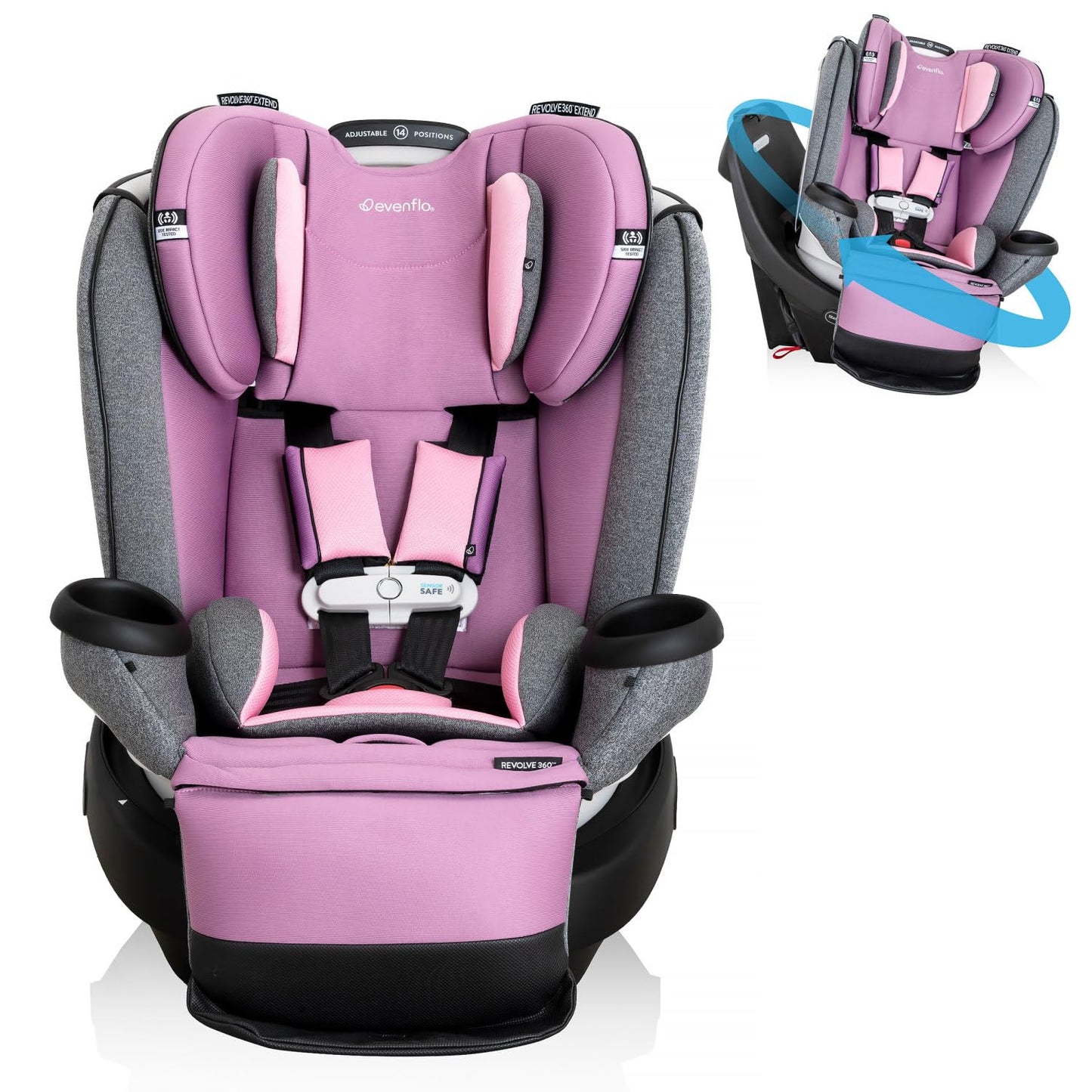 Evenflo Gold Revolve360 Extend All-in-One Car Seat Review