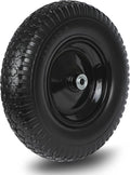 16 in Solid Replacement Tire and Wheel 4.80/4.00-8 - Flat Free Utility
