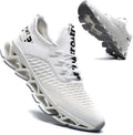 Men's Breathable Mesh Running Sneakers - Lightweight Blade Sole