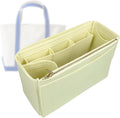 Organizer for Tote Boat Felt Insert (Large, Tan) - Keeps Bags Neat
