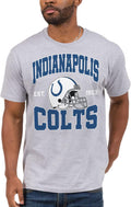Junk Food Team Helmet NFL Shirt - Soft Retro Colts Fan Tee