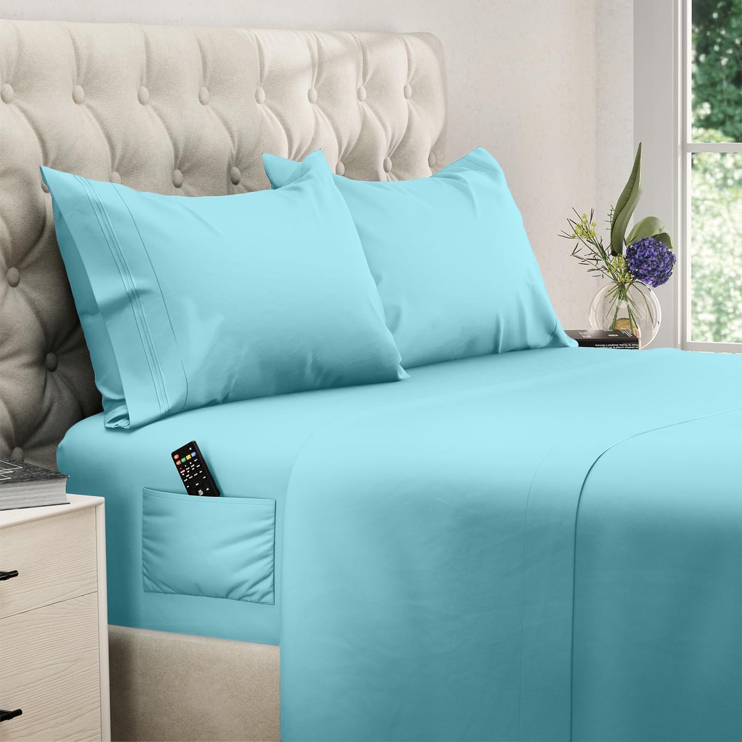 Dreamcare Twin XL Sheets Set - Soft Cooling Bed Sheets