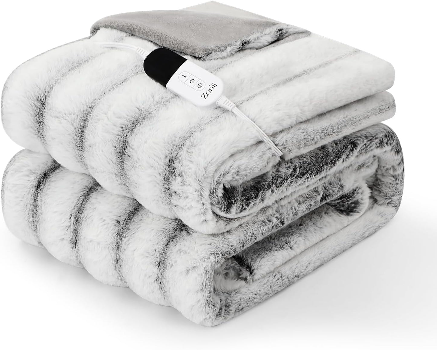ZonLi 2-in-1 Heated Weighted Blanket for Ultimate Comfort