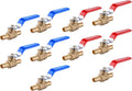 EFIELD 3/4 in Pex Brass Full Port Shut-off Ball Valve Pack of 10