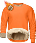 G Gradual Sherpa Lined Sweatshirt for Men - Warm Fleece Crewneck very