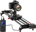 GVM Carbon Fiber Motorized Camera Slider 31in - Remote Time-Lapse