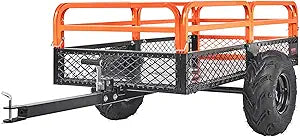 VEVOR Heavy Duty Steel ATV Dump Trailer for Effortless Hauling