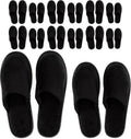 Modlux Spa Slippers 12 Pack Closed Toe Unisex - Comfortable Guest