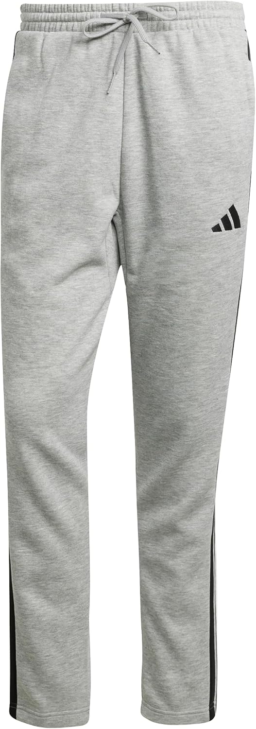 adidas Men's Essentials Fleece Open Hem Pants for Comfort
