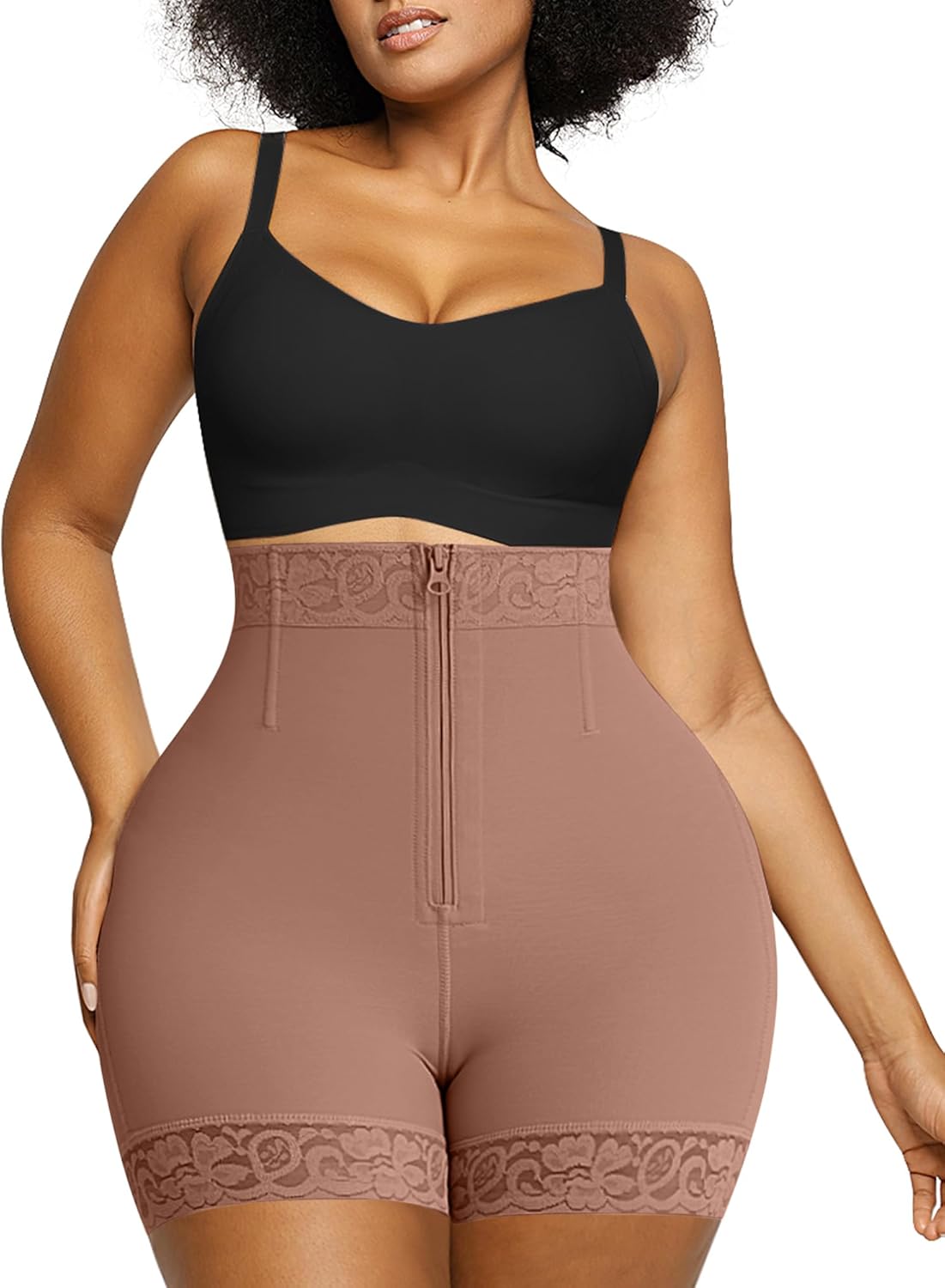 SHAPELLX Butt Lifter Shapewear Tummy Control Shorts for Women