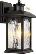 Motion Sensor Outdoor Lights - Retro Dusk to Dawn Porch Lantern