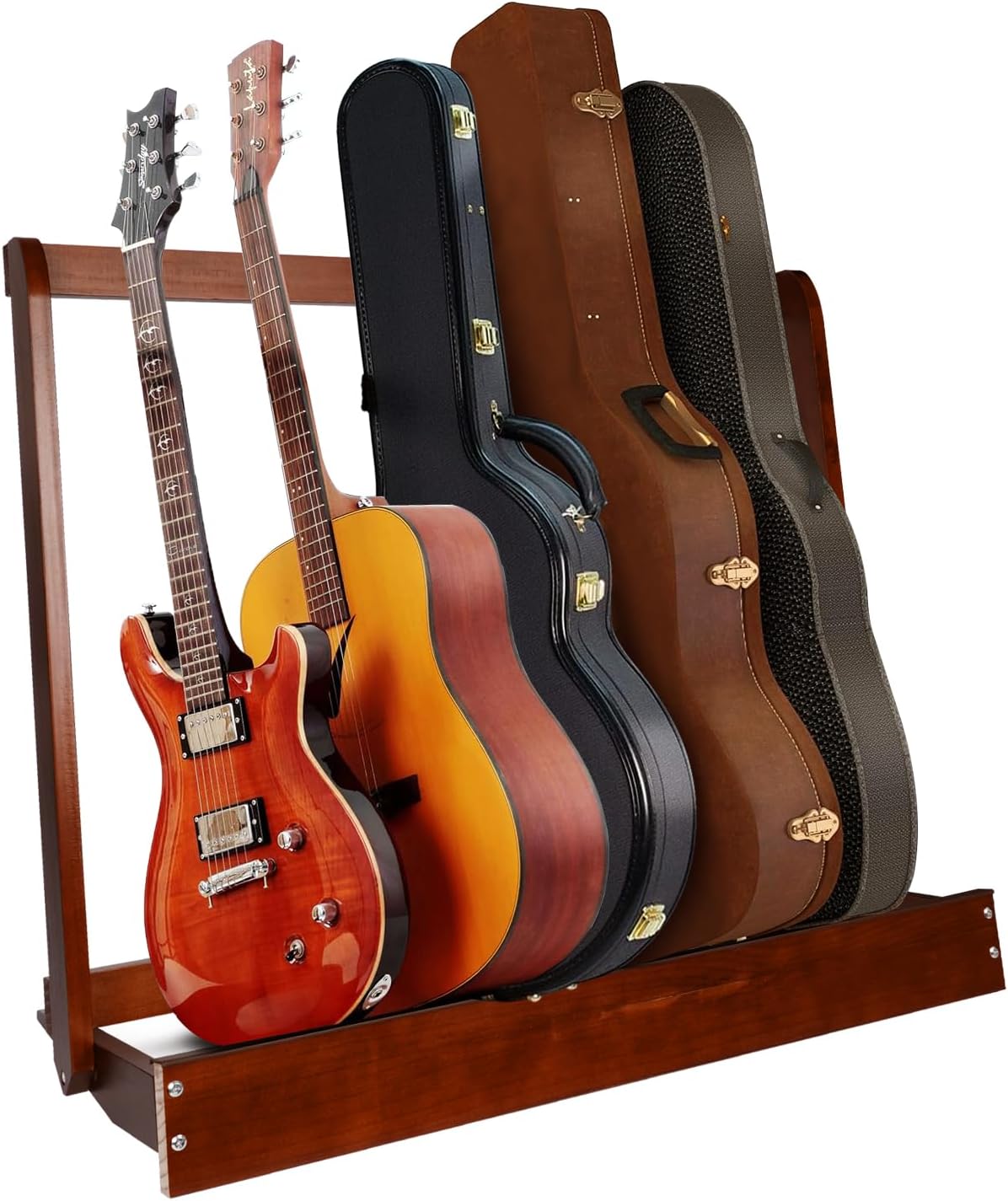 Sturdy Multiple Guitar Stand for Organized Storage