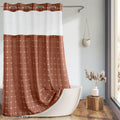 Snap-in Liner Shower Curtain for a Charming Farmhouse Style