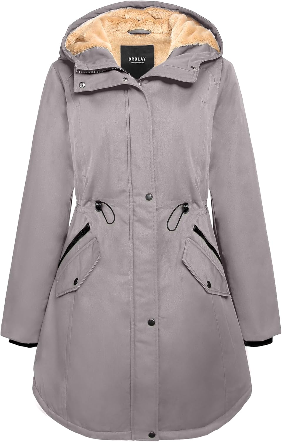 Orolay Women's Thicken Fleece Lined Parka Winter Coat Review