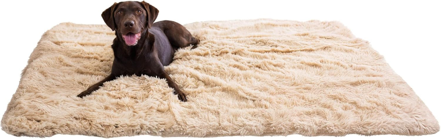 Calming Shag Cat and Dog Blanket with Non-Skid Base, 60 in x 80 in