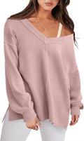 Women's Oversized Off the Shoulder Long Sleeve Shirt for Casual Style