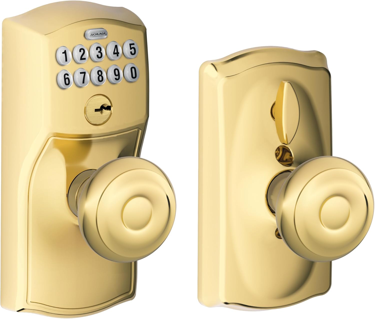 SCHLAGE FE595 CAM 505 GEO Keypad Entry with Flex-Lock Feature