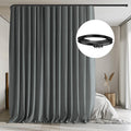 Room Divider Curtains with Flexible Ceiling Track Set - Privacy
