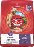 Purina ONE High Protein Senior Dog Food 16.5 Lb - Vibrant Maturity