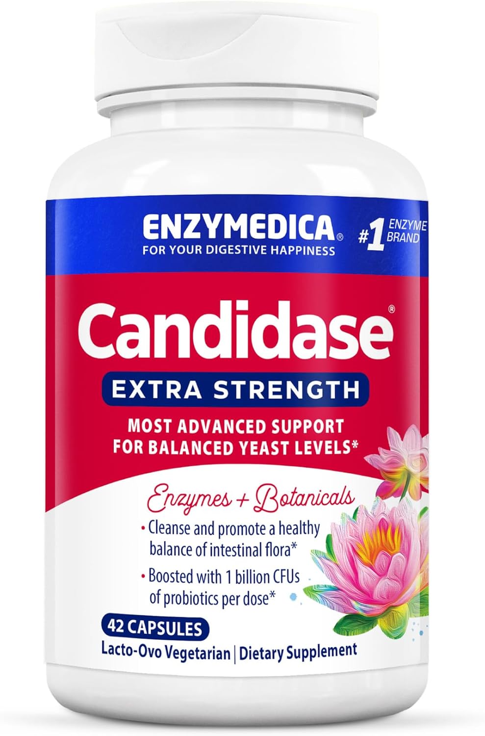 Enzymedica Candidase Extra Strength for Gut Health