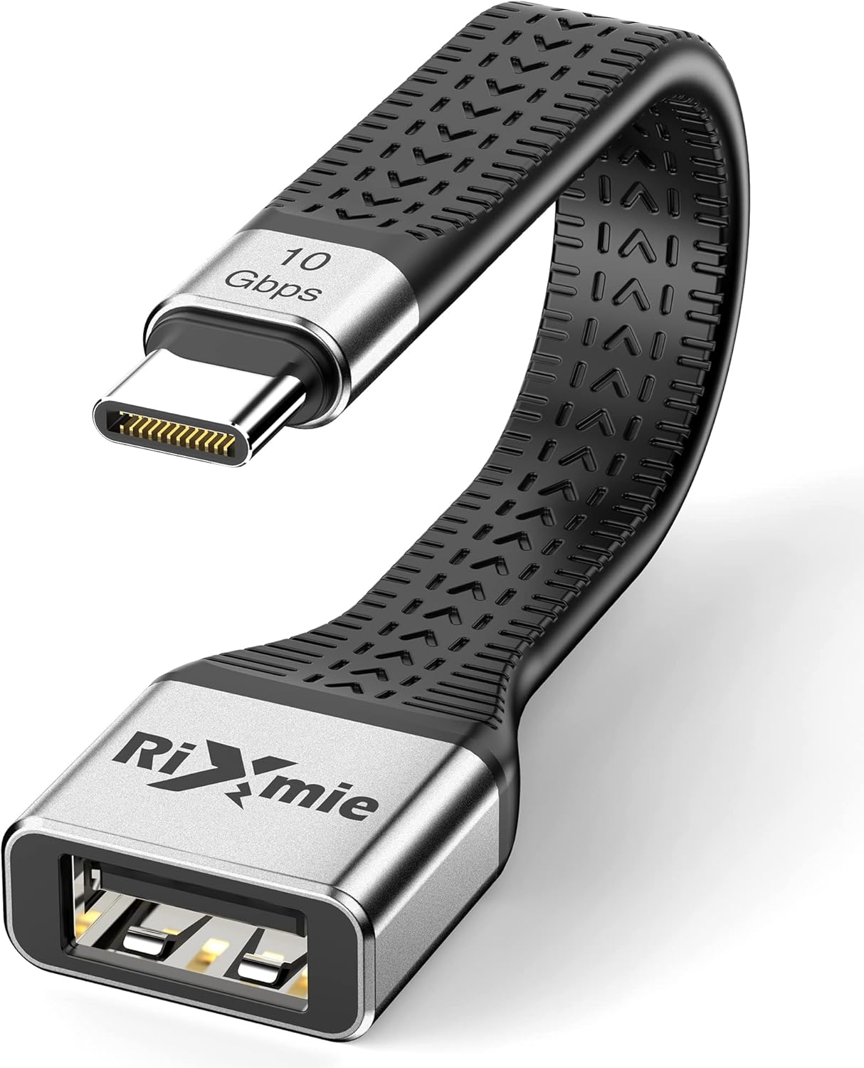 High-Speed USB-C to USB-A OTG Adapter - 10Gbps Data Sync