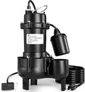 LANCHEZ 1HP 6600 GPH Submersible Sewage Pump - Heavy Duty Effluent