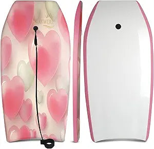 RAYWER Body Board Lightweight EPS Core for Surfing Fun