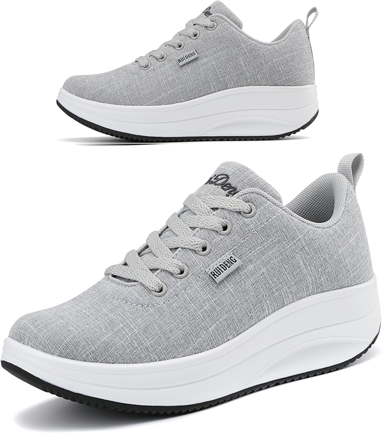 RUIDENG Walking Shoes for Women: Comfortable Slip Resistant Sneakers