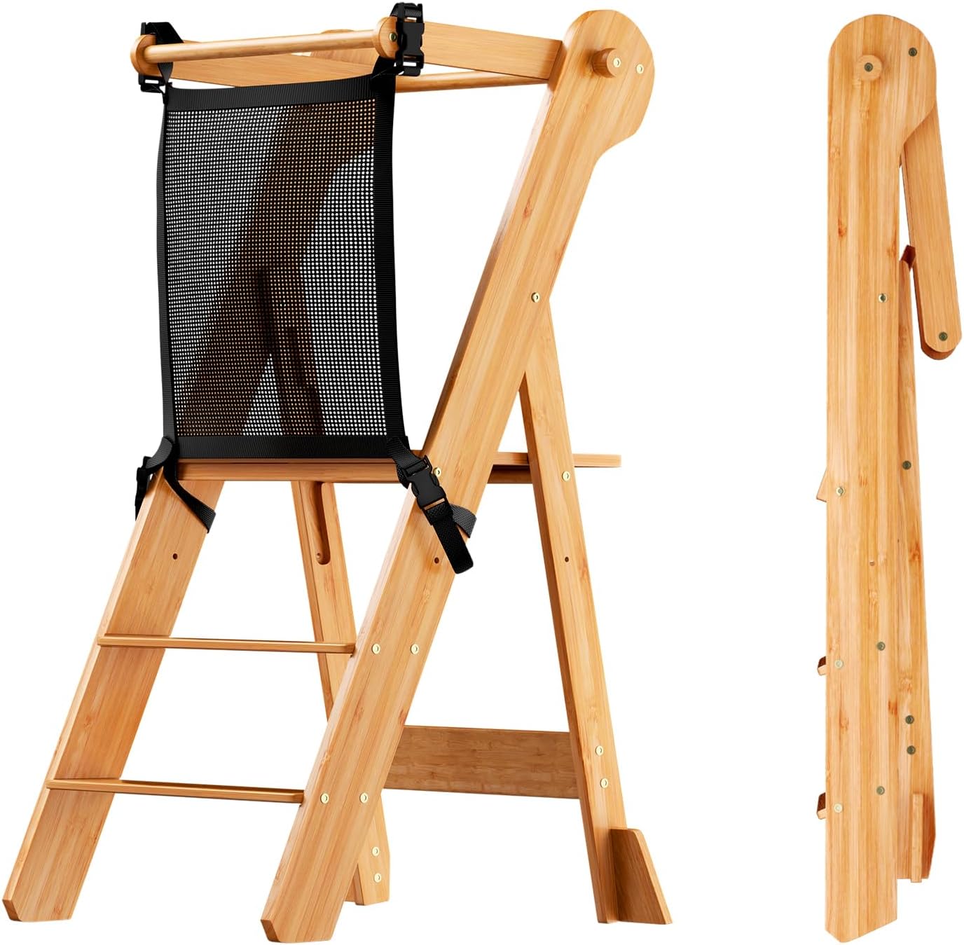 COSYLAND Foldable Toddler Standing Tower for Safe Learning
