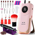 Portable Electric Nail Drill Cordless for Women, 35000 RPM
