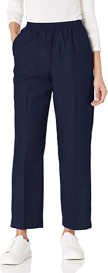 Alfred Dunner Women's Medium Length Pant for Comfort and Style