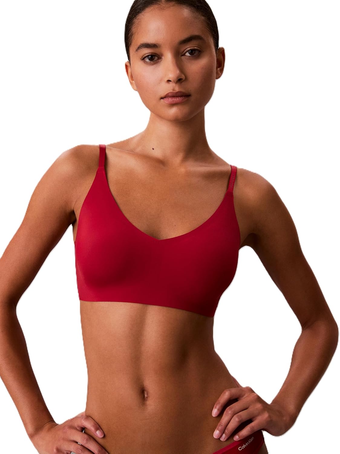 Calvin Klein Women's Invisibles Comfort Wireless Triangle Bralette