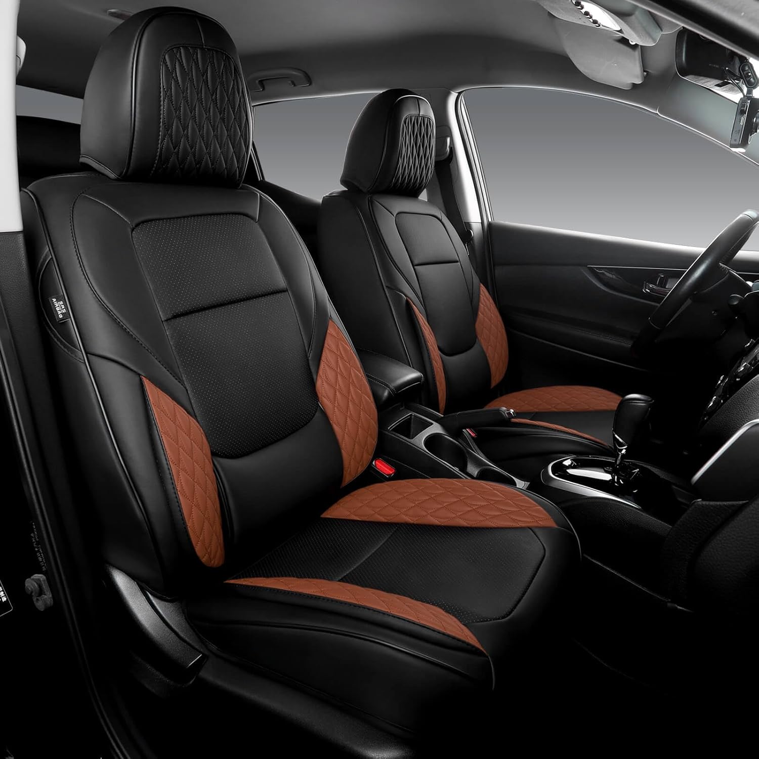 Waterproof Leather Car Seat Covers by FREESOO