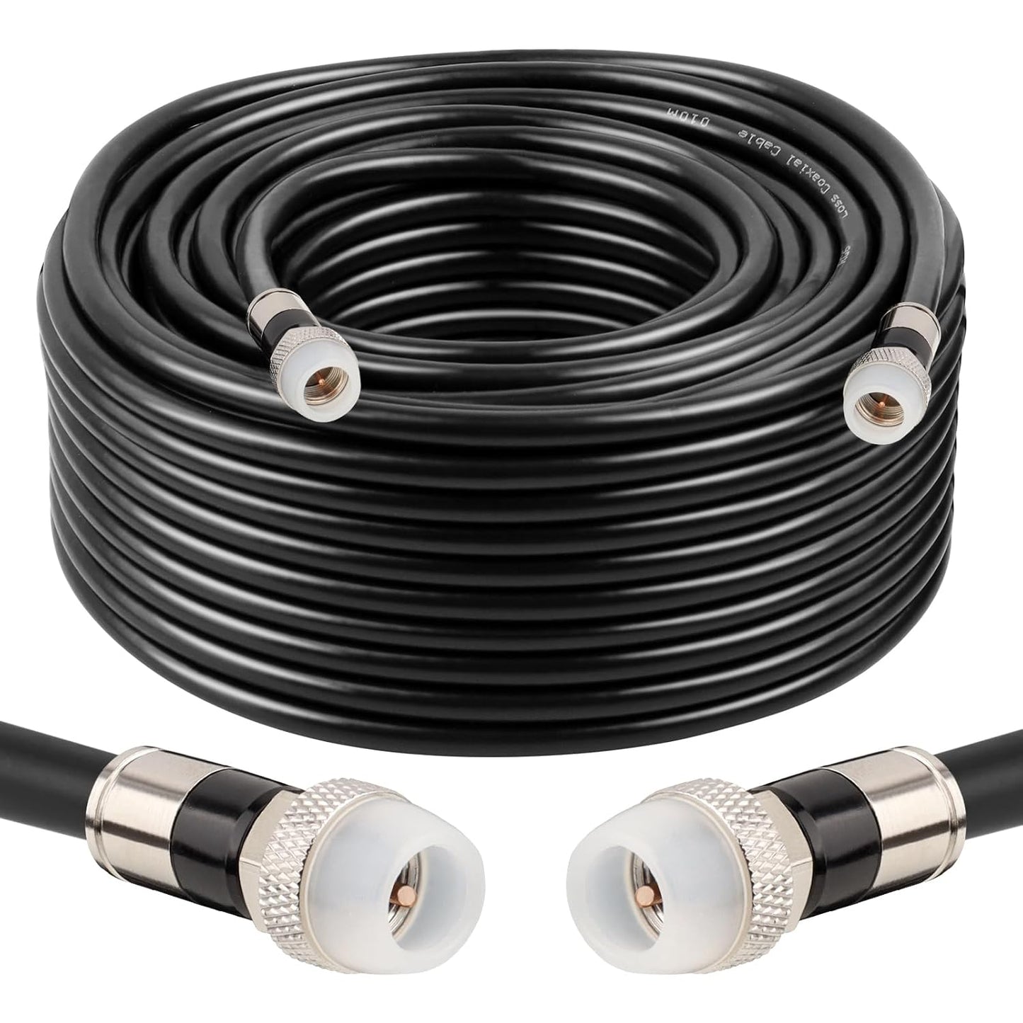 RG6 Coaxial Cable 100FT for Digital TV and Internet Use
