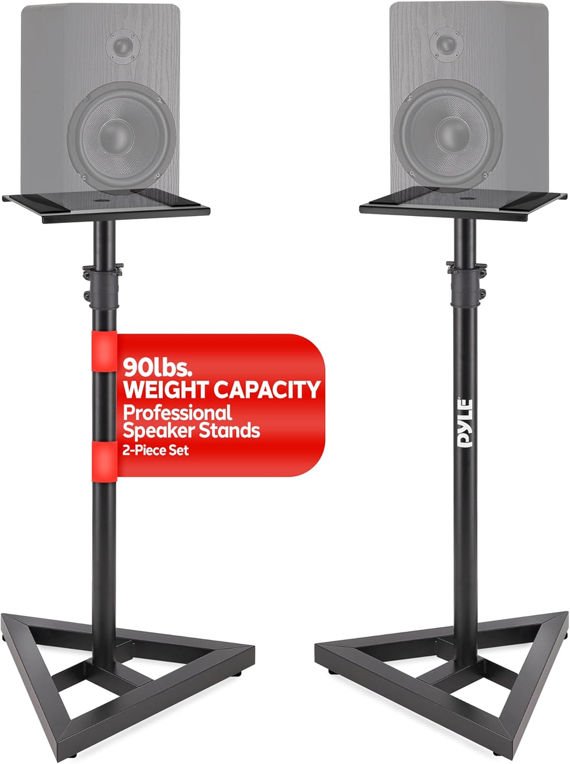 Adjustable Telescoping Speaker Stands - Enhanced Sound Play