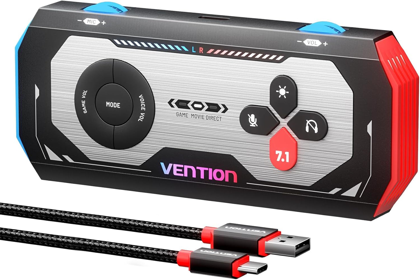 VENTION Gaming Sound Card - Immersive 7.1 Surround