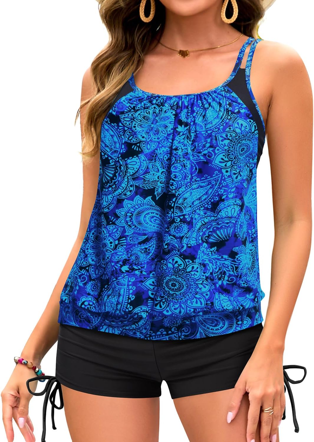 Holipick Tankini Swimsuits with Tummy Control for Women