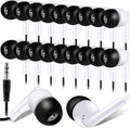Wired Earbuds 100 Pack Bulk Student Earbuds - Classroom Set