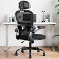 TUKAKA Ergonomic Office Chair with Adjustable Lumbar Support - Rocking Function, Ultimate Comfort
