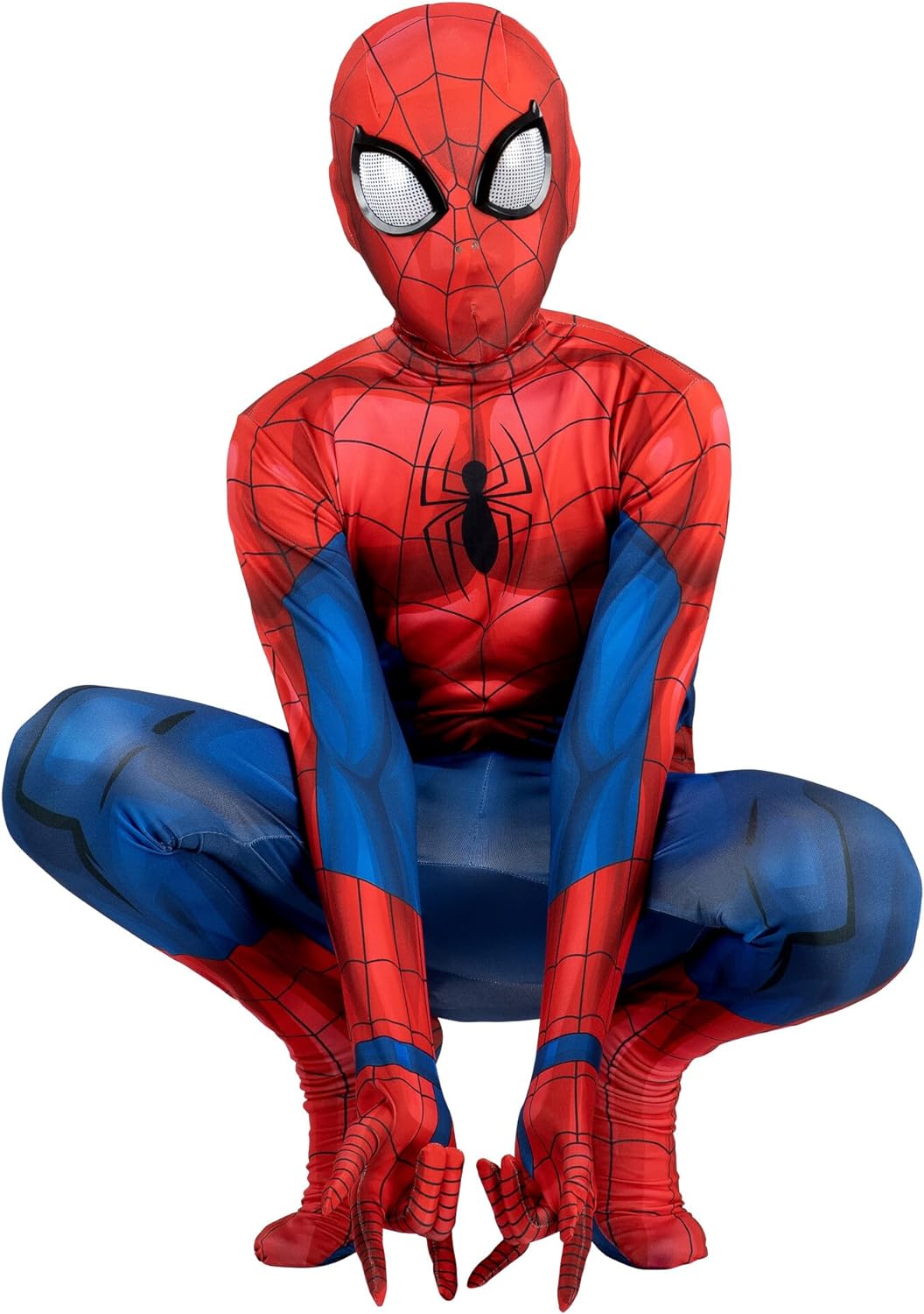 Marvel Spider-Man Official Youth Deluxe Zentai Costume for Kids