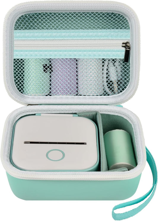 Portable Sticker Printer Case - Keep Your Devices Organized!