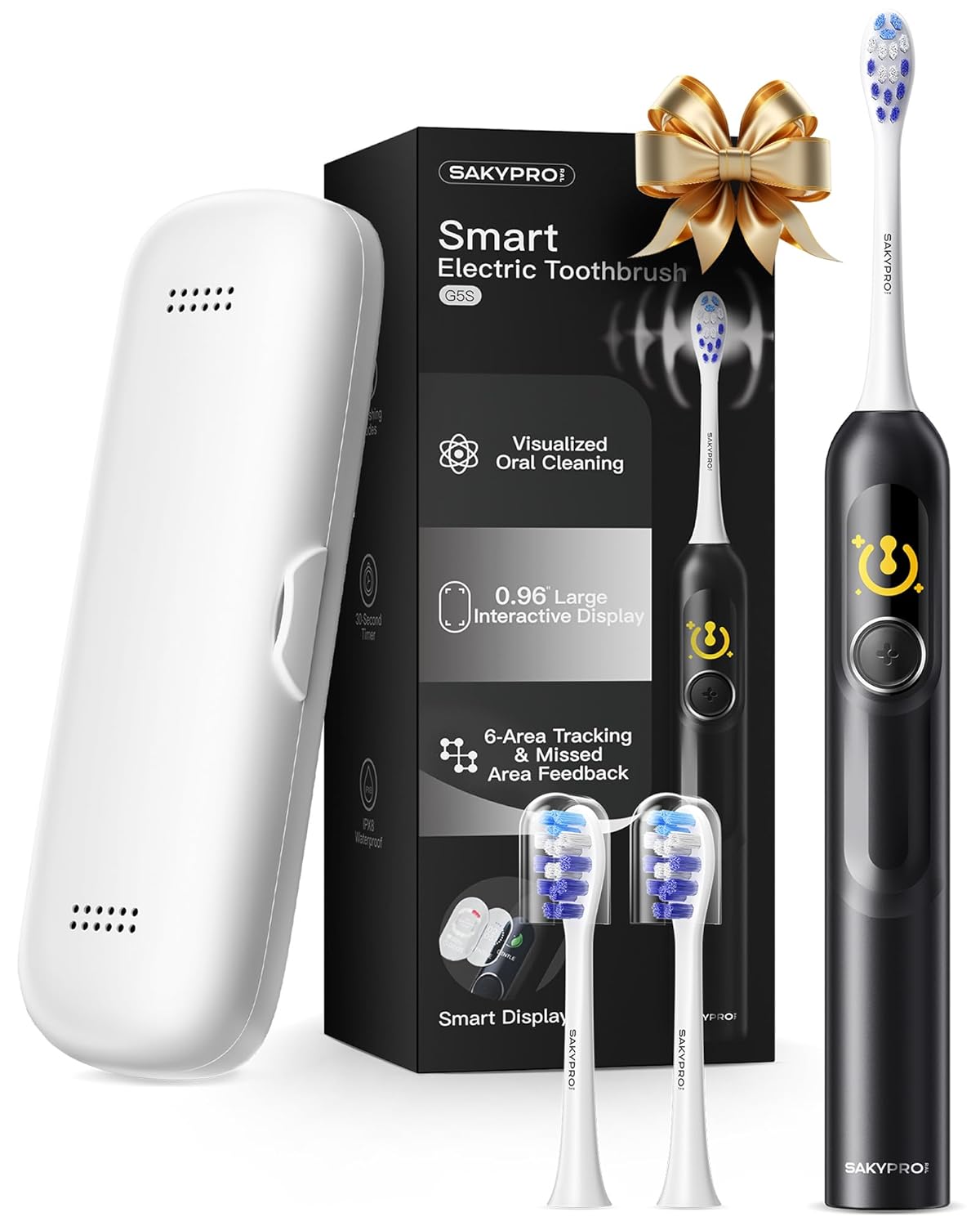 AI Electric Toothbrush with Smart Display for Ultimate Clean