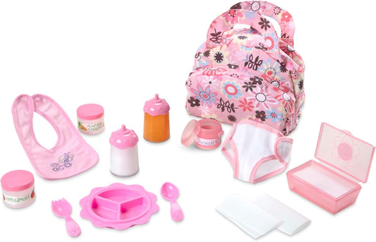 Melissa & Doug Doll Feeding and Changing Accessories Set Review