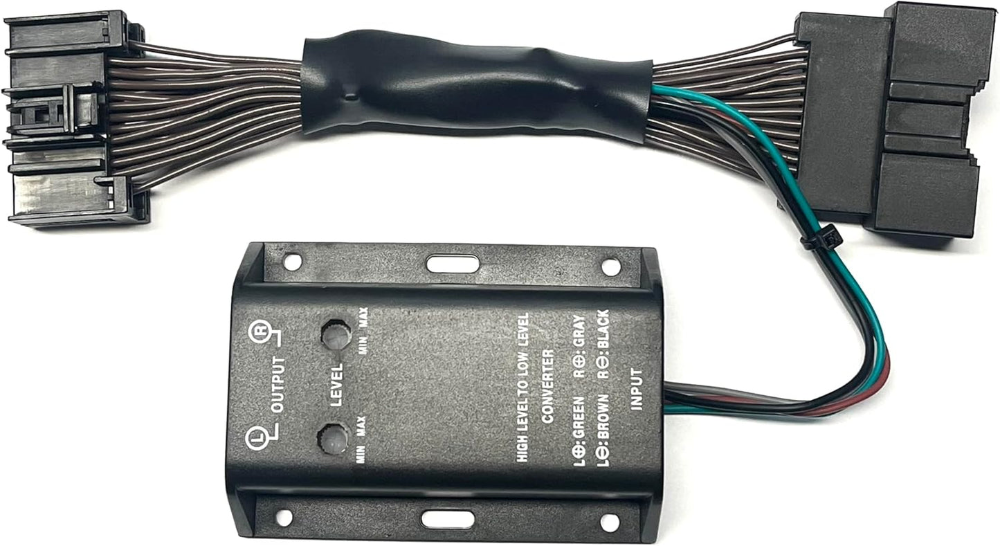 Sub Bass Amp Amplifier Adapter for Ford Vehicles - Easy Install
