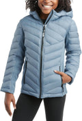 Girls Winter Jacket Quilted Puffer Parka - Lightweight Warm Layer
