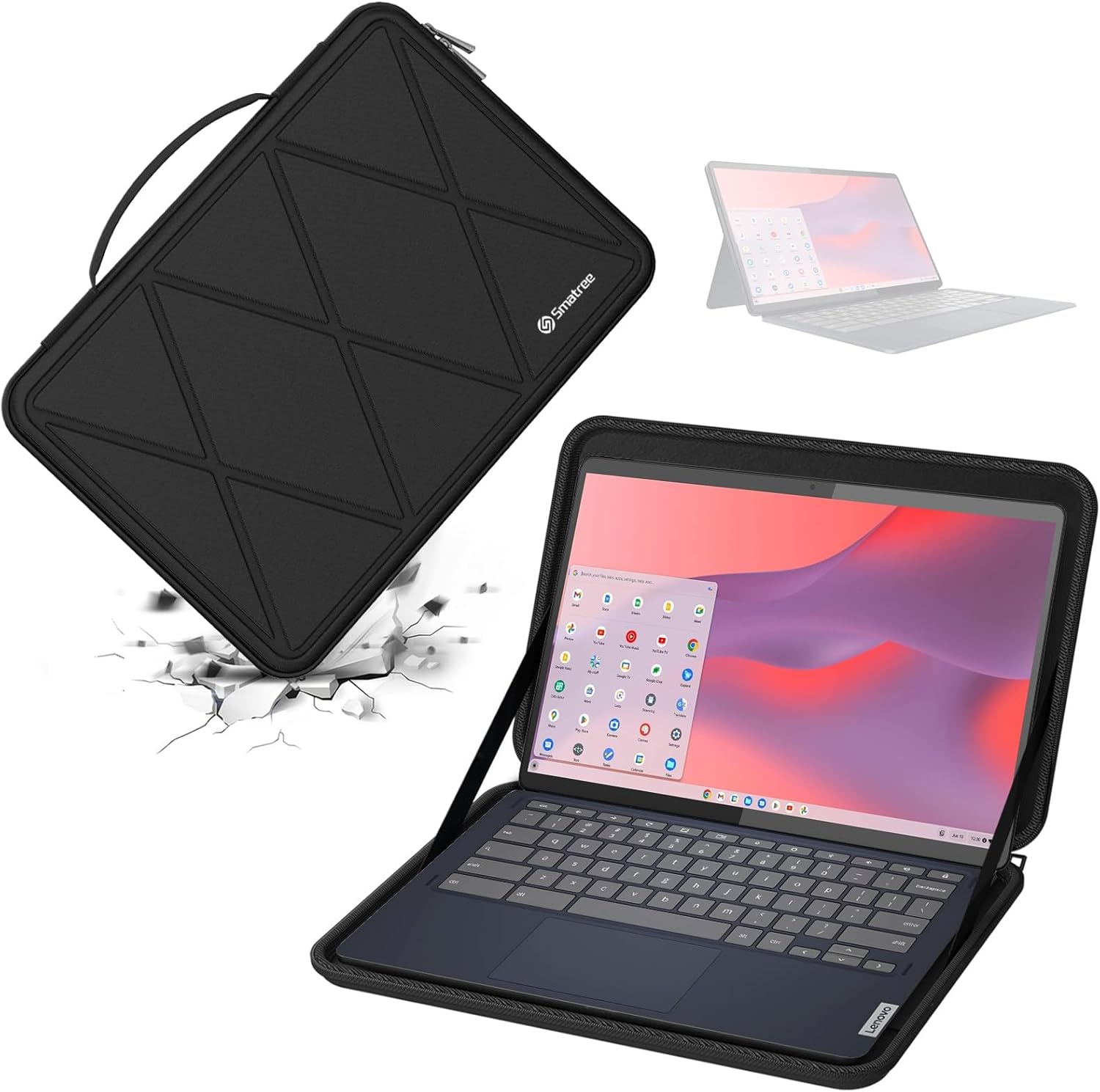 Smatree Hard EVA Protective Sleeve Case for 13.3 inch Lenovo
