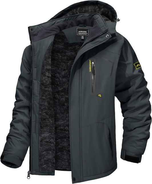 TACVASEN Men's Winter Skiing Jackets for Outdoor Sports Enthusiasts