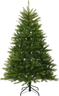 6FT Unlit Christmas Tree Green Dunhill Fir - Realistic Full Shape